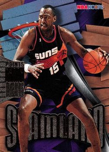 #37 Danny Manning - Phoenix Suns - 1995-96 Hoops Basketball - Slamland
