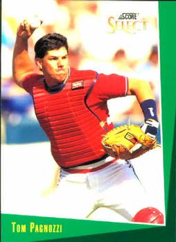 #37 Tom Pagnozzi - St. Louis Cardinals - 1993 Select Baseball
