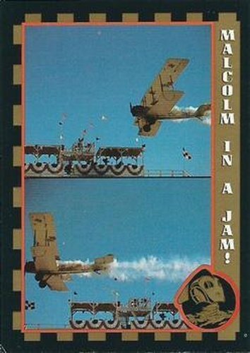 #37 Malcolm in a Jam! - 1991 Topps The Rocketeer