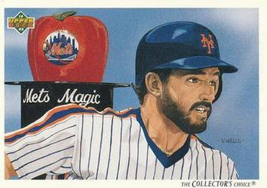 #37 Howard Johnson - New York Mets - 1992 Upper Deck Baseball