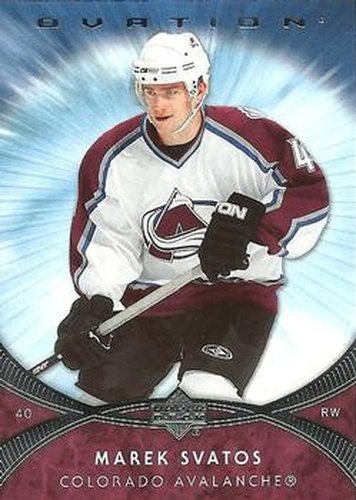 #37 Marek Svatos - Marek Svatos - 2007-08 Upper Deck Ovation Hockey