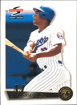 #37 Moises Alou - Montreal Expos - 1995 Summit Baseball