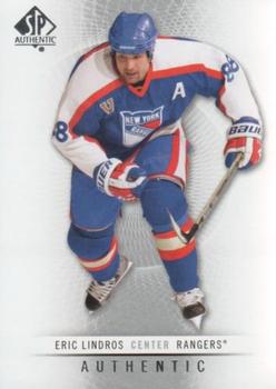 #37 Eric Lindros - New York Rangers - 2012-13 SP Authentic Hockey