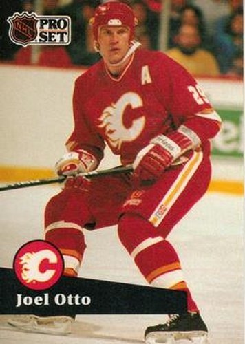 #37 Joel Otto - 1991-92 Pro Set Hockey