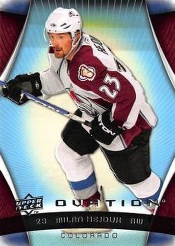 #37 Milan Hejduk - Colorado Avalanche - 2009-10 Upper Deck Ovation Hockey