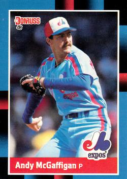 #380 Andy McGaffigan - Montreal Expos - 1988 Donruss Baseball