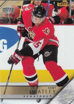 #380 Dany Heatley - Ottawa Senators - 2005-06 Upper Deck Hockey