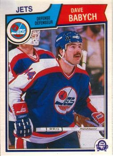 #380 Dave Babych - Winnipeg Jets - 1983-84 O-Pee-Chee Hockey