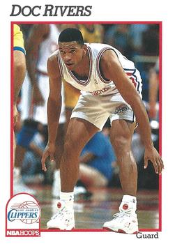 #380 Doc Rivers - Los Angeles Clippers - 1991-92 Hoops Basketball