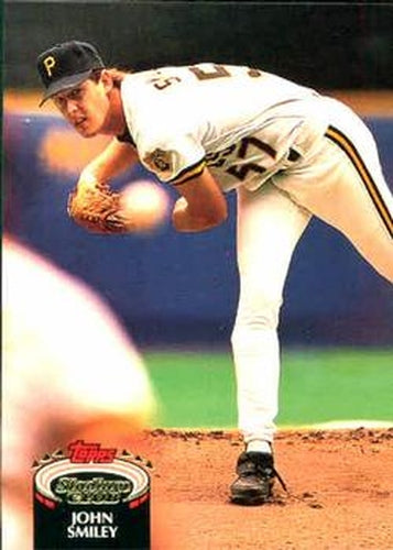 #380 John Smiley - Pittsburgh Pirates - 1992 Stadium Club Baseball