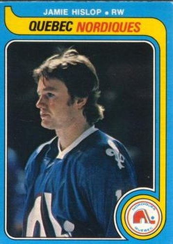 #380 Jamie Hislop - Quebec Nordiques - 1979-80 O-Pee-Chee Hockey