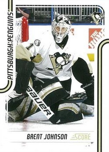 #380 Brent Johnson - Pittsburgh Penguins - 2011-12 Score Hockey