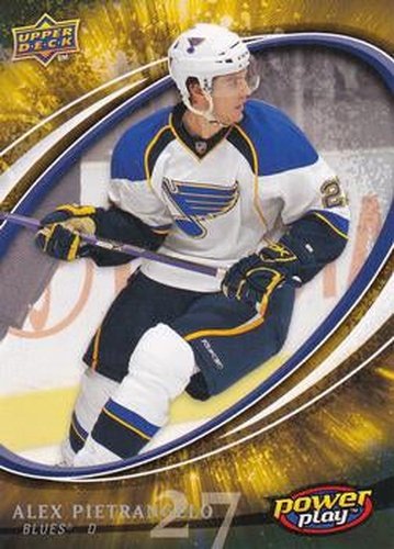 #380 Alex Pietrangelo - St. Louis Blues - 2008-09 Upper Deck Power Play Box Set Hockey
