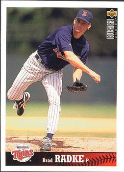 #380 Brad Radke - Minnesota Twins - 1997 Collector's Choice Baseball