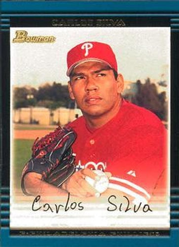 #380 Carlos Silva - Philadelphia Phillies - 2002 Bowman Baseball