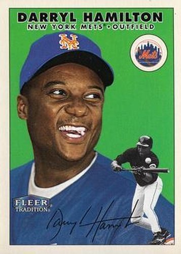 #380 Darryl Hamilton - New York Mets - 2000 Fleer Tradition Baseball