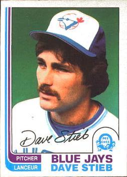 #380 Dave Stieb - Toronto Blue Jays - 1982 O-Pee-Chee Baseball