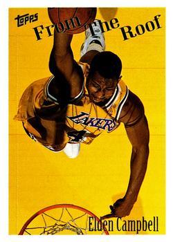 #380 Elden Campbell - Los Angeles Lakers - 1994-95 Topps Basketball