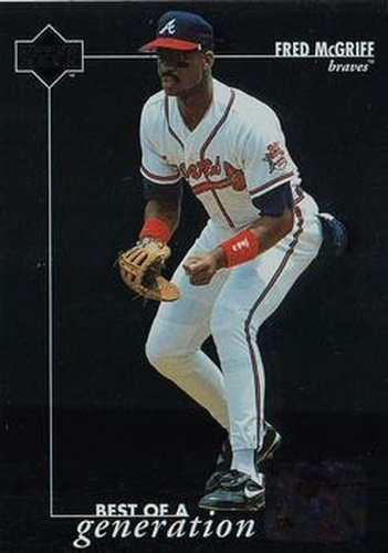 #380 Fred McGriff - Atlanta Braves - 1996 Upper Deck Baseball