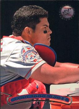 #380 Ivan Rodriguez - Texas Rangers - 1996 Stadium Club Baseball