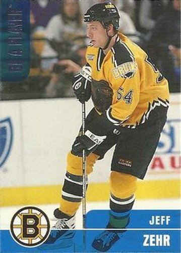 #380 Jeff Zehr - Boston Bruins - 1999-00 Be a Player Memorabilia Hockey