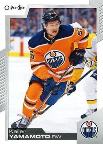 #380 Kailer Yamamoto - Edmonton Oilers - 2020-21 O-Pee-Chee Hockey