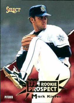 #380 Mark Kiefer - Milwaukee Brewers - 1994 Select Baseball