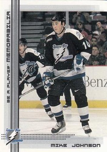 #380 Mike Johnson - Tampa Bay Lightning - 2000-01 Be a Player Memorabilia Hockey