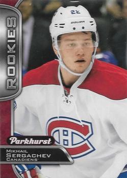 #380 Mikhail Sergachev - Montreal Canadiens - 2016-17 Parkhurst - Red Hockey