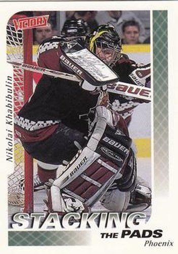 #380 Nikolai Khabibulin - Phoenix Coyotes - 1999-00 Upper Deck Victory Hockey