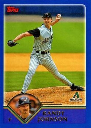 #380 Randy Johnson - Arizona Diamondbacks - 2003 Topps Baseball
