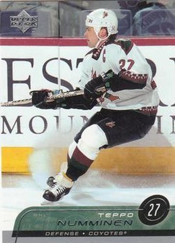 #380 Teppo Numminen - Phoenix Coyotes - 2002-03 Upper Deck Hockey