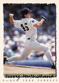 #380 Terry Mulholland - New York Yankees - 1995 Topps Baseball