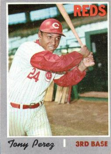#380 Tony Perez - Cincinnati Reds - 1970 Topps Baseball