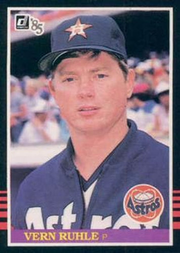 #380 Vern Ruhle - Houston Astros - 1985 Donruss Baseball