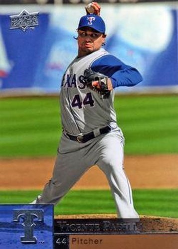 #380 Vicente Padilla - Texas Rangers - 2009 Upper Deck Baseball