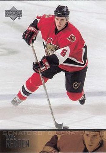 #380 Wade Redden - Ottawa Senators - 2003-04 Upper Deck Hockey