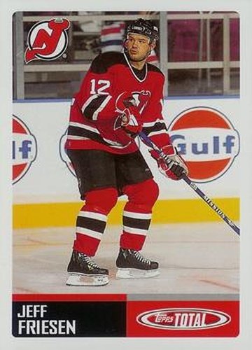 #380 Jeff Friesen - New Jersey Devils - 2002-03 Topps Total Hockey