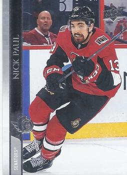 #380 Nick Paul - Ottawa Senators - 2020-21 Upper Deck Hockey