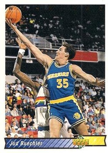 #380 Jud Buechler - Golden State Warriors - 1992-93 Upper Deck Basketball