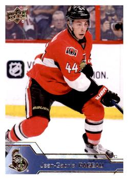 #380 Jean-Gabriel Pageau - Ottawa Senators - 2016-17 Upper Deck Hockey