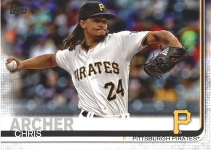 #380a Chris Archer - Pittsburgh Pirates - 2019 Topps Baseball