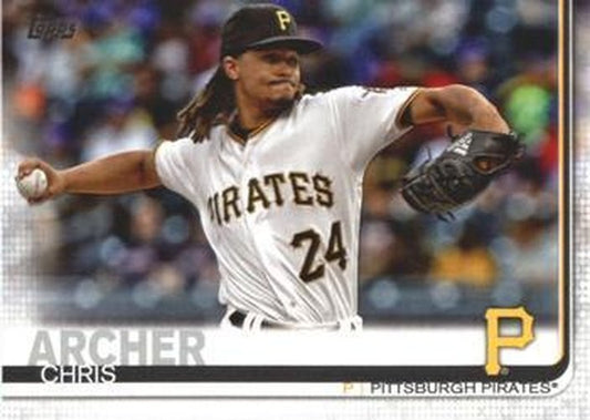 #380a Chris Archer - Pittsburgh Pirates - 2019 Topps Baseball