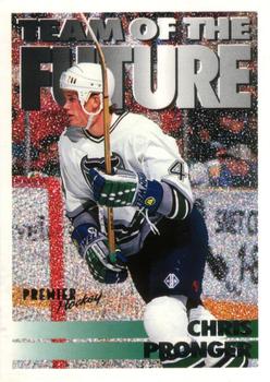 #381 Chris Pronger - Hartford Whalers - 1994-95 O-Pee-Chee Premier Hockey