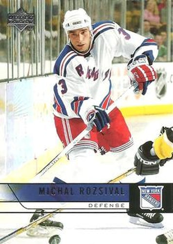 #381 Michal Rozsival - New York Rangers - 2006-07 Upper Deck Hockey