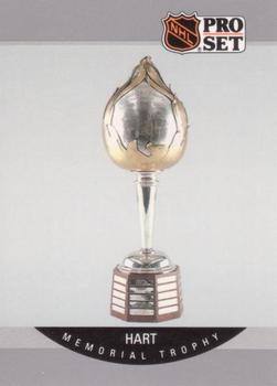 #381 The Hart Memorial Trophy- 1990-91 Pro Set Hockey
