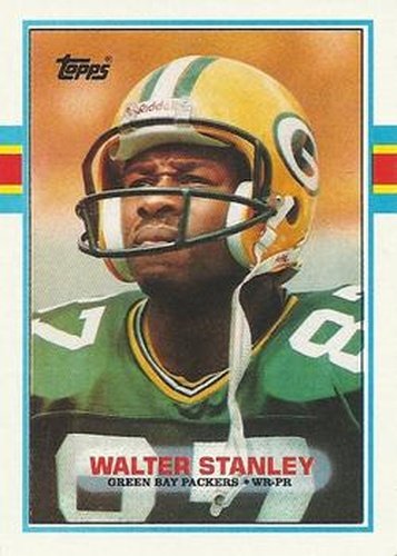 #381 Walter Stanley - Green Bay Packers - 1989 Topps Football