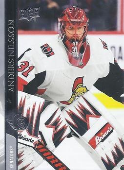 #381 Anders Nilsson - Ottawa Senators - 2020-21 Upper Deck Hockey