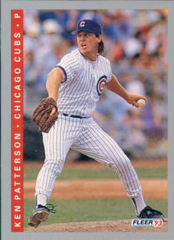#381 Ken Patterson - Chicago Cubs - 1993 Fleer Baseball