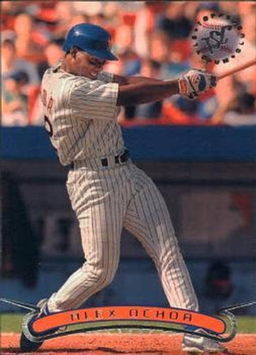 #381 Alex Ochoa - New York Mets - 1996 Stadium Club Baseball